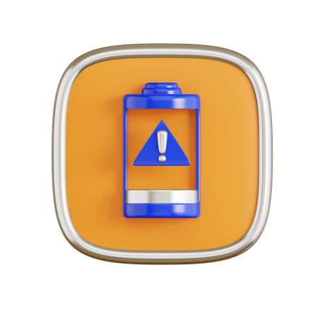 Low Battery  3D Icon