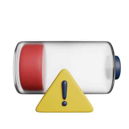 Low Battery  3D Icon