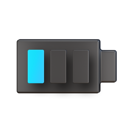 Low Battery  3D Illustration