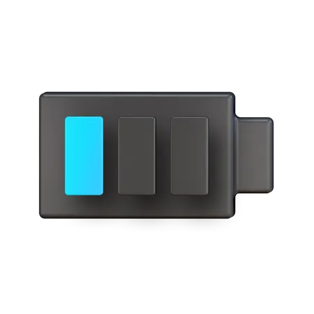 Low Battery  3D Illustration