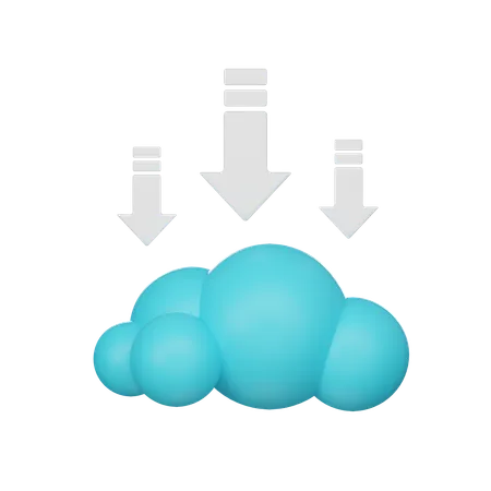 Low Clouds  3D Icon