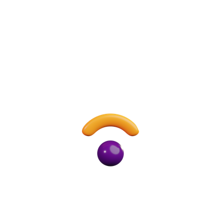 Low connectivity  3D Icon
