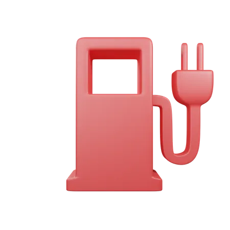 Low Electric Battery Charge  3D Icon