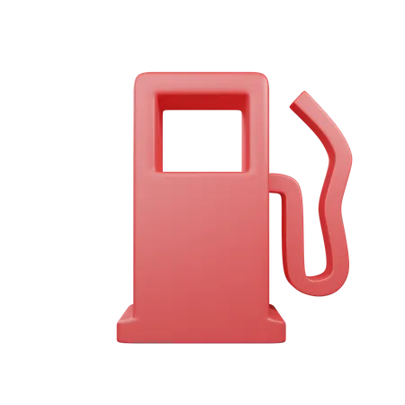 Low Fuel Level Sign On Dashboard Vehicle 3D Icon
