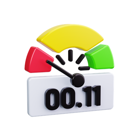 Low mileage  3D Icon