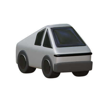 Low Poly Truck  3D Icon