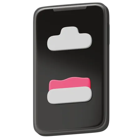 Batterie faible  3D Icon