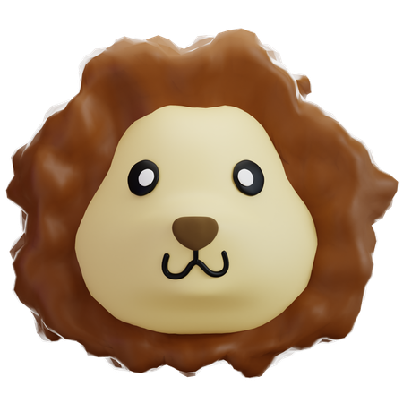 Löwe  3D Icon