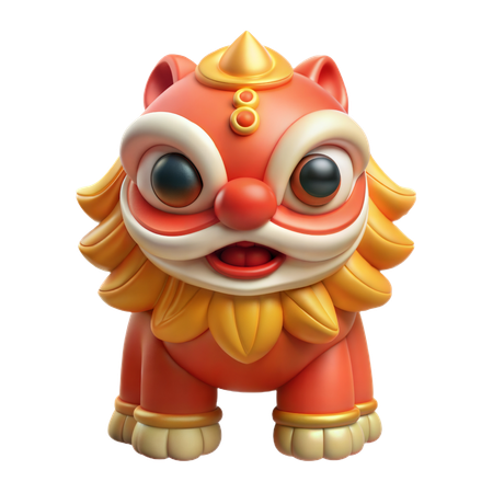 Löwentanz  3D Icon