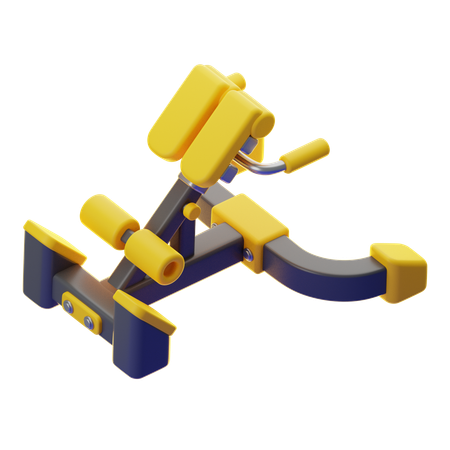 腰痛マシン  3D Icon