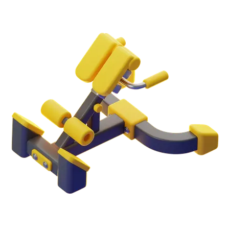 腰痛マシン  3D Icon