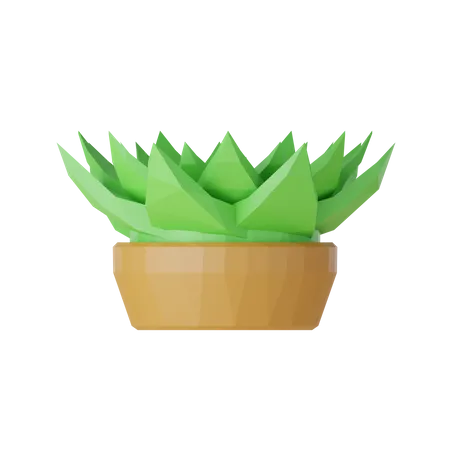 Árbol y rocas lowpoly  3D Icon