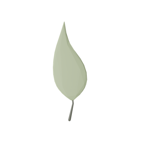 Plante et pierre lowpoly  3D Icon