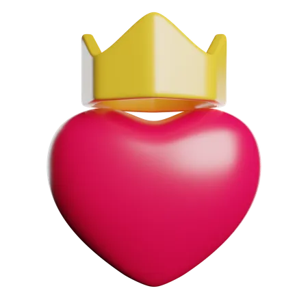 Loyalty Heart People 3D Icon