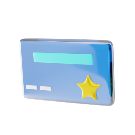 Loyalty Card  3D Icon