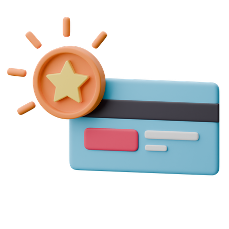 Loyalty Card  3D Icon