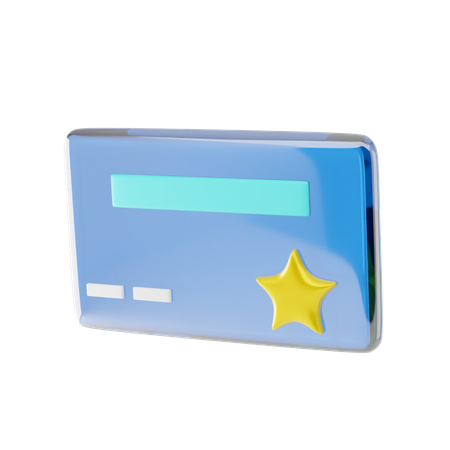 Loyalty Card  3D Icon