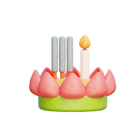 Loykrathong  3D Icon