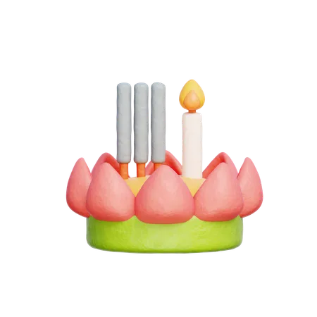 Loykrathong  3D Icon