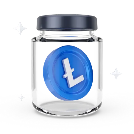 Ltc Jar  3D Icon