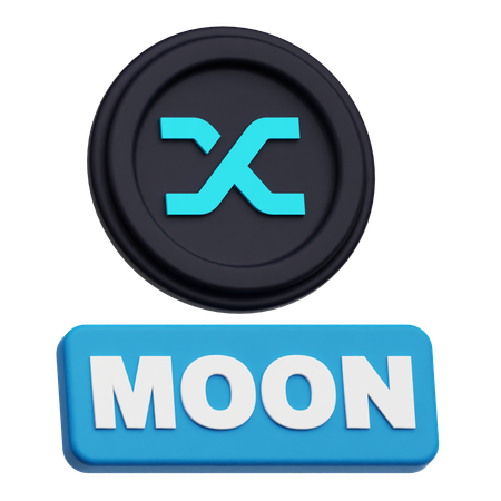 Lua sintética  3D Icon