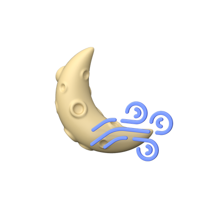 Lua ventosa  3D Icon