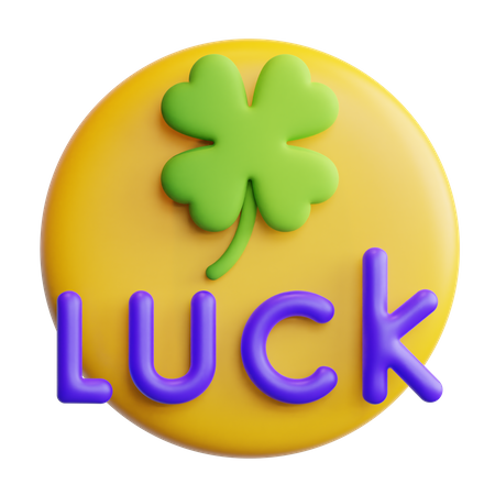 Luck  3D Icon