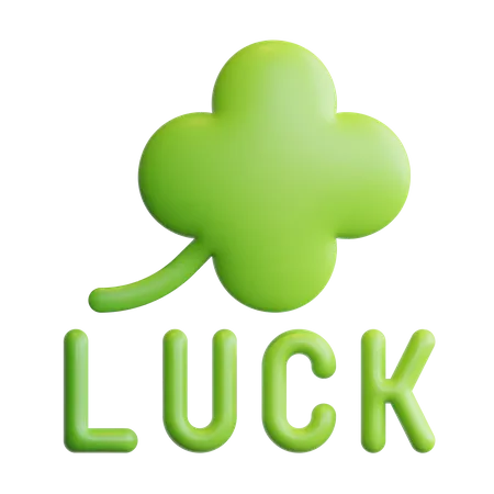 Luck  3D Sticker