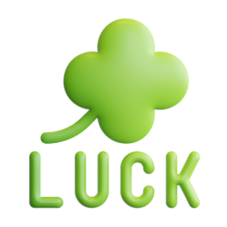 Luck  3D Icon