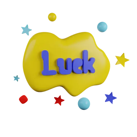 Luck 3 D Icon Contains PNG BLEND GLTF And OBJ Files 3D Icon