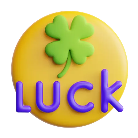 Luck  3D Icon