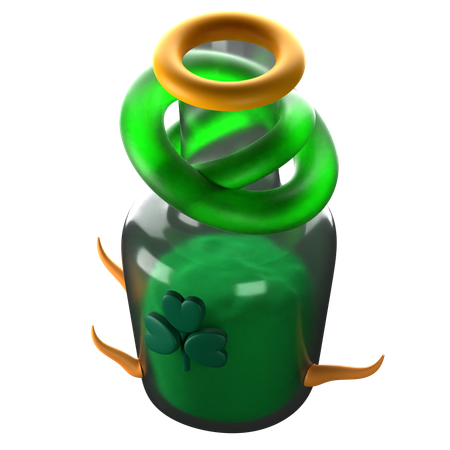 Luck Potion  3D Icon