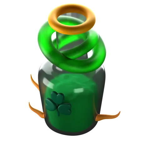 Luck Potion  3D Icon