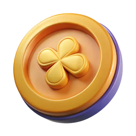 Lucky Coin  3D Icon