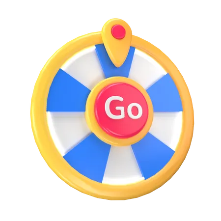 Lucky Wheel  3D Icon