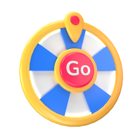 Lucky Wheel  3D Icon