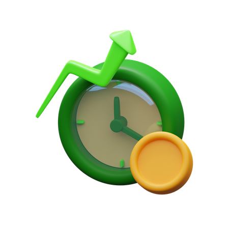 Lucro  3D Icon