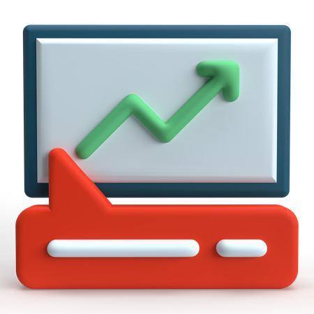 Lucro  3D Icon