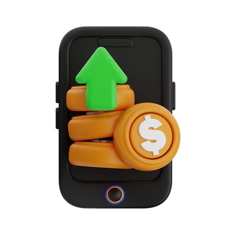 Lucro  3D Icon