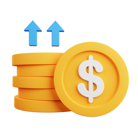 Lucro  3D Icon