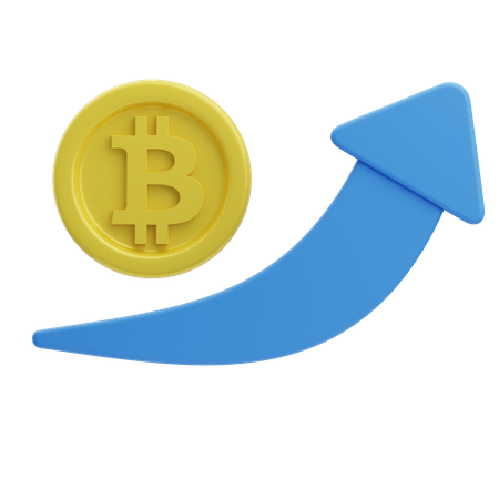 Lucro bitcoin  3D Icon