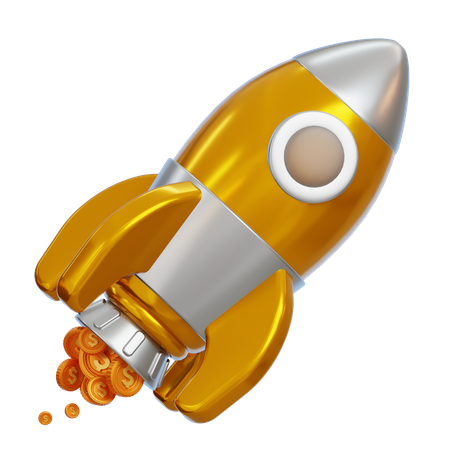 Lucro inicial  3D Icon