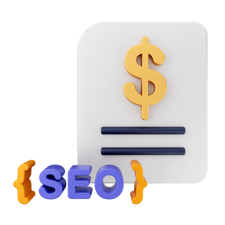 Lucro seo  3D Icon