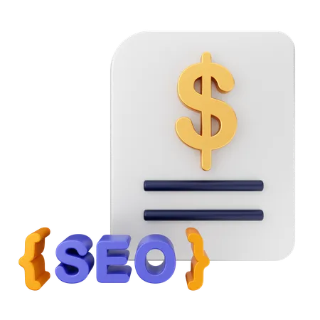 Lucro seo  3D Icon