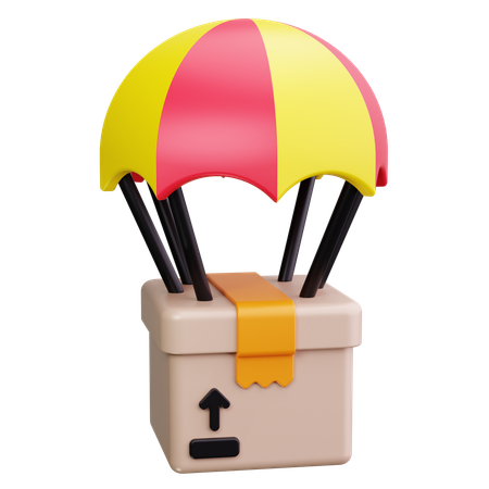 Luftabwurf  3D Icon