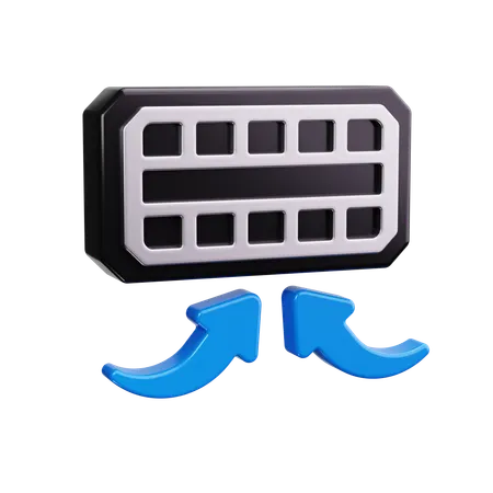 Luftfilter  3D Icon
