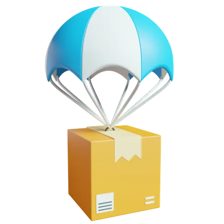 Luftfracht  3D Icon