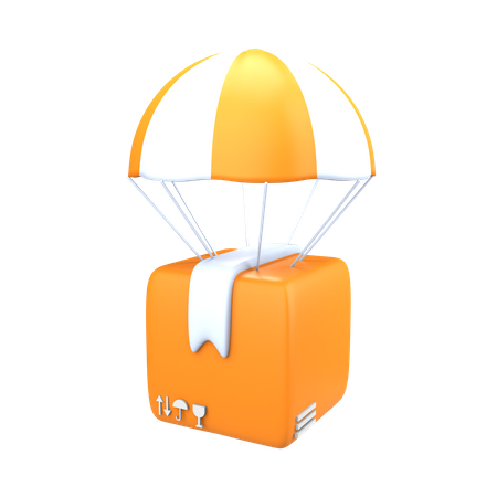 Luftfracht  3D Icon