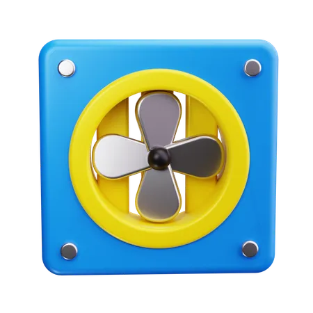 Klimaanlage  3D Icon