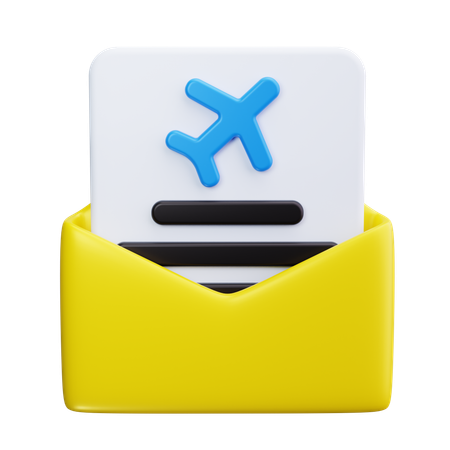 Per Mail  3D Icon